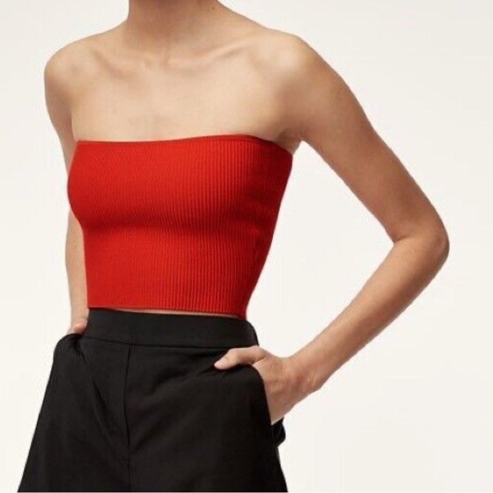 BABATON tube knit top 😍